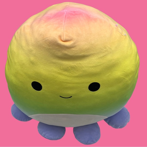 Squishmallows Toys 6 Elodie The Octopus Squishmallow Pastel Rainbow Nwot Poshmark